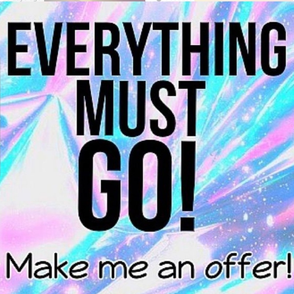 All reasonable offers accepted!